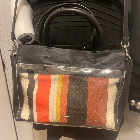 PARFOIS 2018-19FW Bags in great conditions double bag clear and striped - Picture 4 of 16